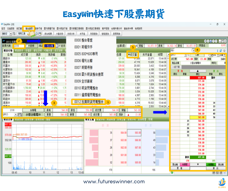 EasyWin股票期貨快速下單@futureswinner.com